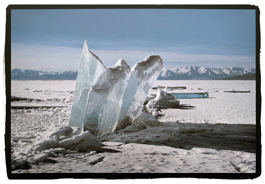 Upturned Ice, Lake Hovsgol, Mongolia, 2017 Shop Kerik Kouklis 