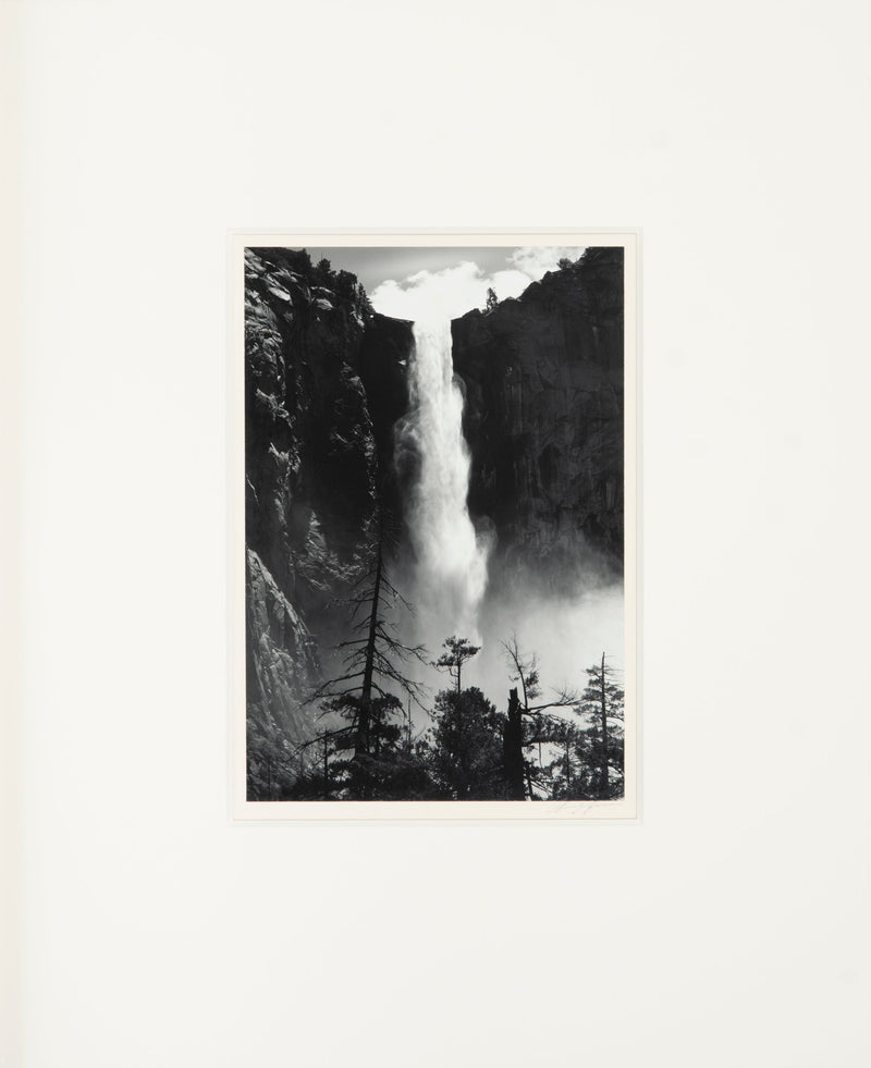 Bridal Veil Fall, Portfolio 3 Original Photograph Ansel Adams 