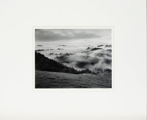 Clearing Storm, Sonoma County Hills Original Photograph Ansel Adams 