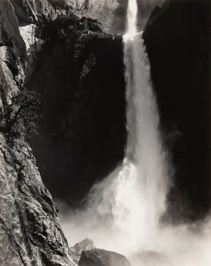 Lower Yosemite Fall Original Photograph Ansel Adams 