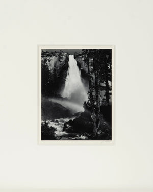 Nevada Fall, Rainbow, Yosemite Original Photograph Ansel Adams 