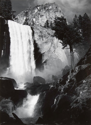Vernal Fall Original Photograph Ansel Adams 