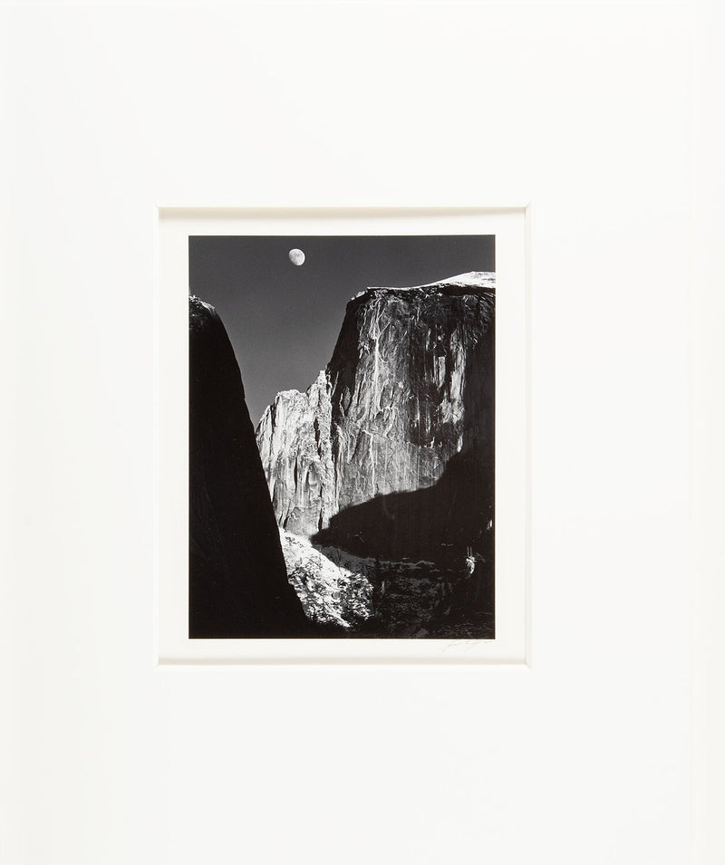 Moon and Half Dome - Signed Special Edition Photograph Shop Ansel Adams 