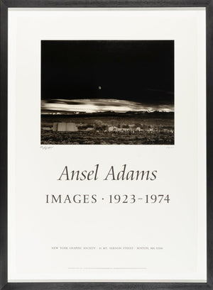 Moonrise, Hernandez, Deluxe Poster Shop_Sign_AAOP Ansel Adams Gallery 