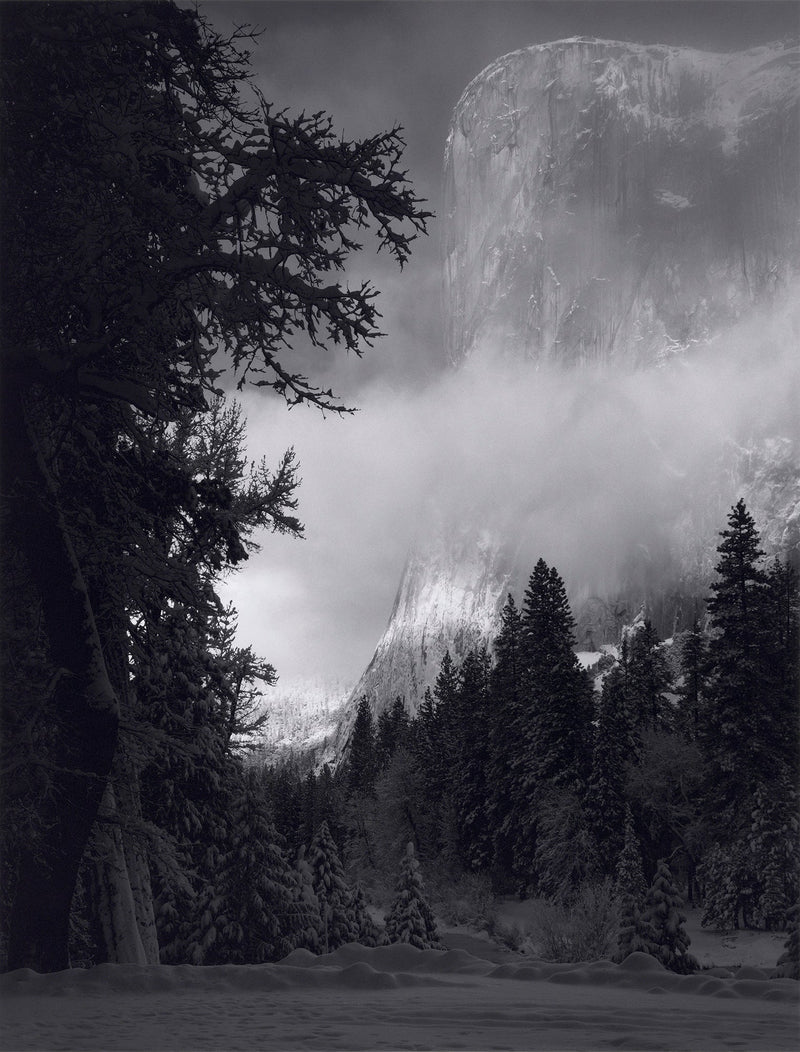 El Capitan, Winter Sunrise Shop_Repro_MR Ansel Adams Gallery 