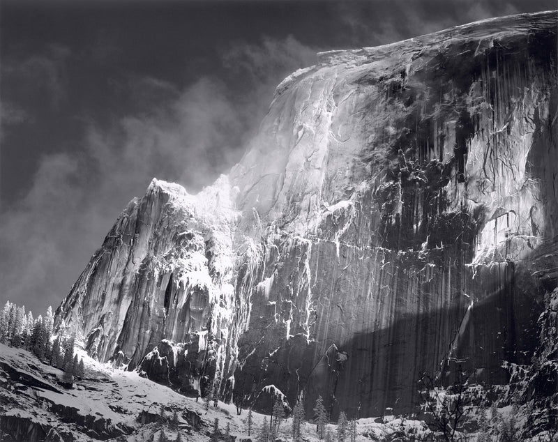 Half Dome, Blowing Snow Shop_Repro_MR Ansel Adams Gallery 