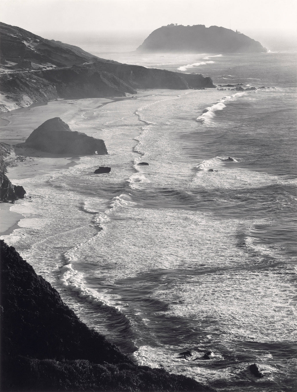 Point Sur, Storm Shop_Repro_MR Ansel Adams Gallery 