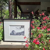 Limited Edition Framed Ansel Adams Single Stamp Shop_Repro_MR Ansel Adams Gallery Half Dome from the high country 