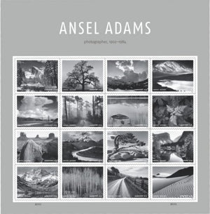Limited Edition Framed Stamp x Template Shop_Repro_MR Ansel Adams Gallery 