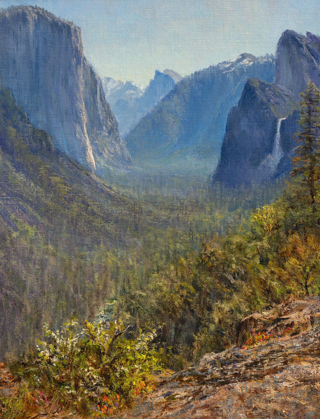 En Plein Air Painting In Yosemite Workshops Mike Robinson 