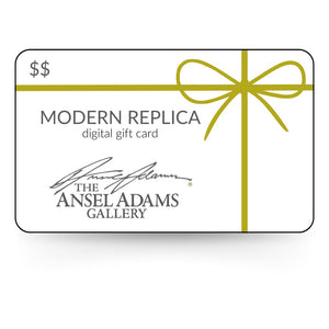 Modern Replica Gift Card Gift Cards Ansel Adams Gallery 