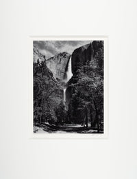 Yosemite Falls (upper & lower with road) - Signed Special Edition Photograph Shop Ansel Adams 