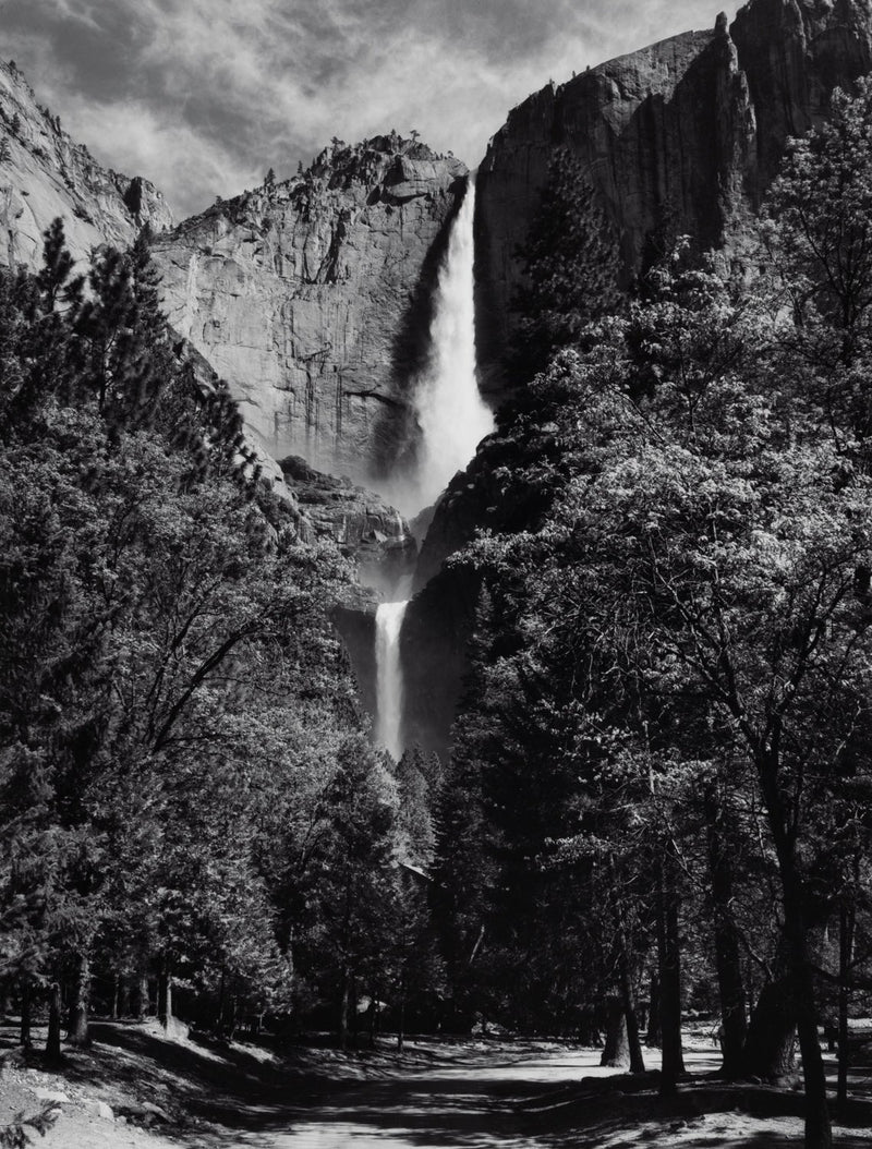 Yosemite Falls (upper & lower with road) - Signed Special Edition 