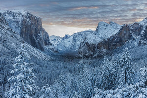 Winter Sunrise over Yosemite Valley, Yosemite National Park, California William Neill 16"x20" 