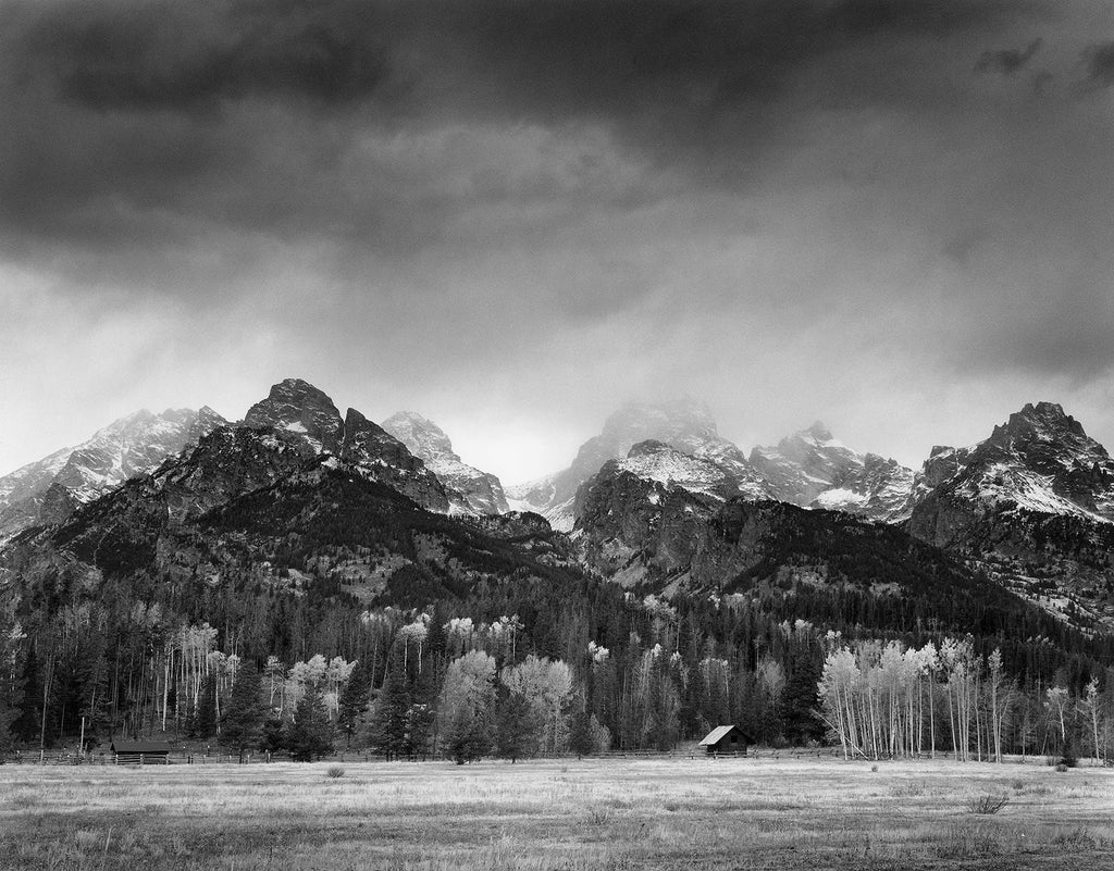 Cabin, Grand Tetons.