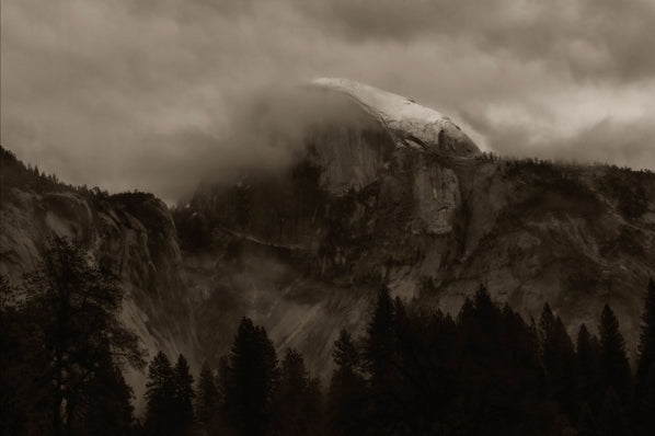 Light on the Back of Half Dome, Yosemite.