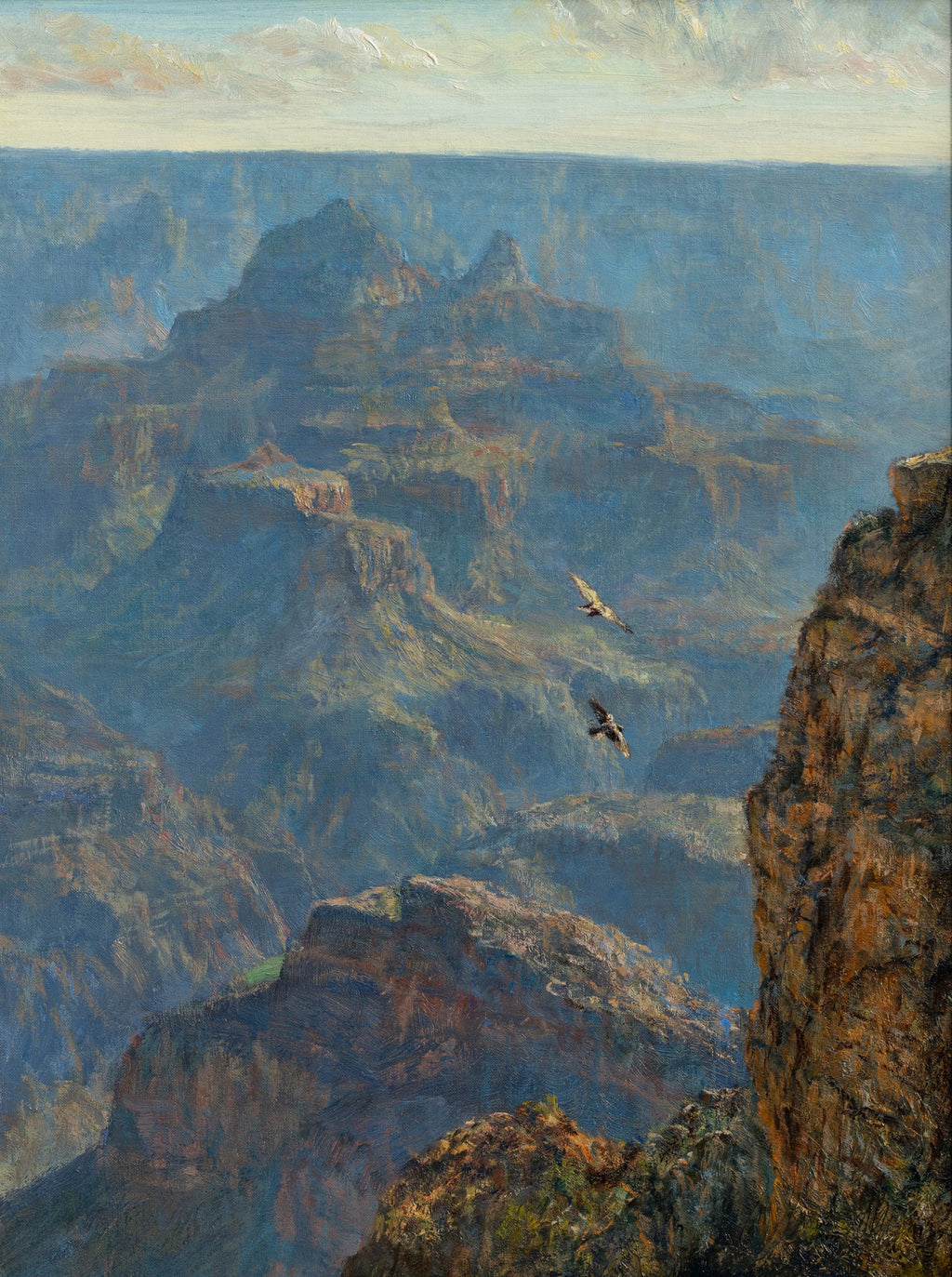 Soaring Past Powell Point, Grand Canyon Shop James McGrew 