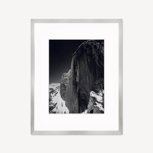 Monolith, The Face of Half Dome Shop Ansel Adams Gallery Framed Standard 8x10" German Silver Metal
