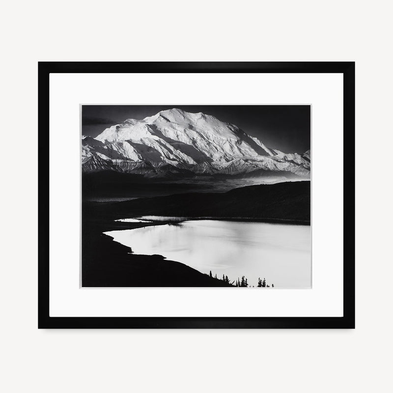 Mount McKinley and Wonder Lake Shop Ansel Adams Gallery Framed Standard ...