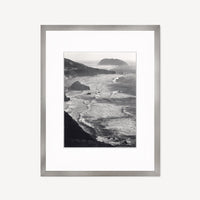 Point Sur, Storm Shop Ansel Adams Gallery Framed Standard 8x10" Graphite Metal