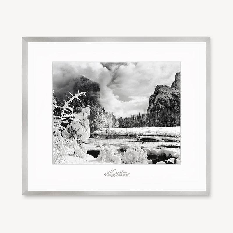 Gates of the Valley Shop Ansel Adams Framed Standard White Wood 