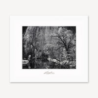Merced River, Cliffs, Autumn Shop Ansel Adams Framed Standard Premium Gray Welded Frame 