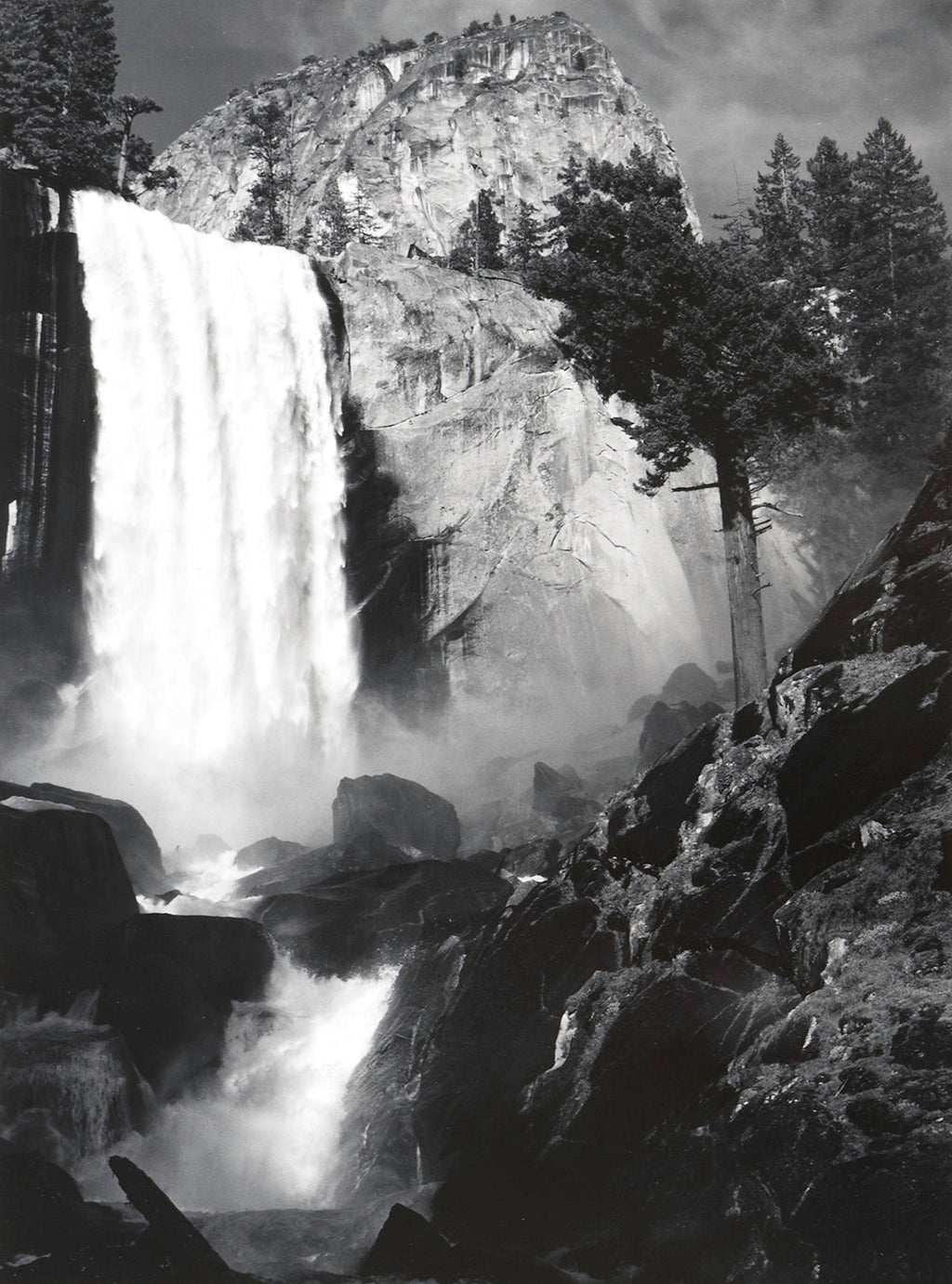 Vernal Fall Ansel Adams Gallery 