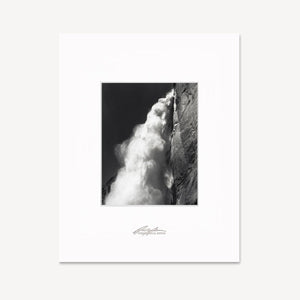 Yosemite Fall, Profile Shop Ansel Adams Framed Standard Premium Gray Welded Frame 