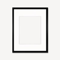 Black Wood Frame for Modern Replicas Framing Size 1 - 8x10 