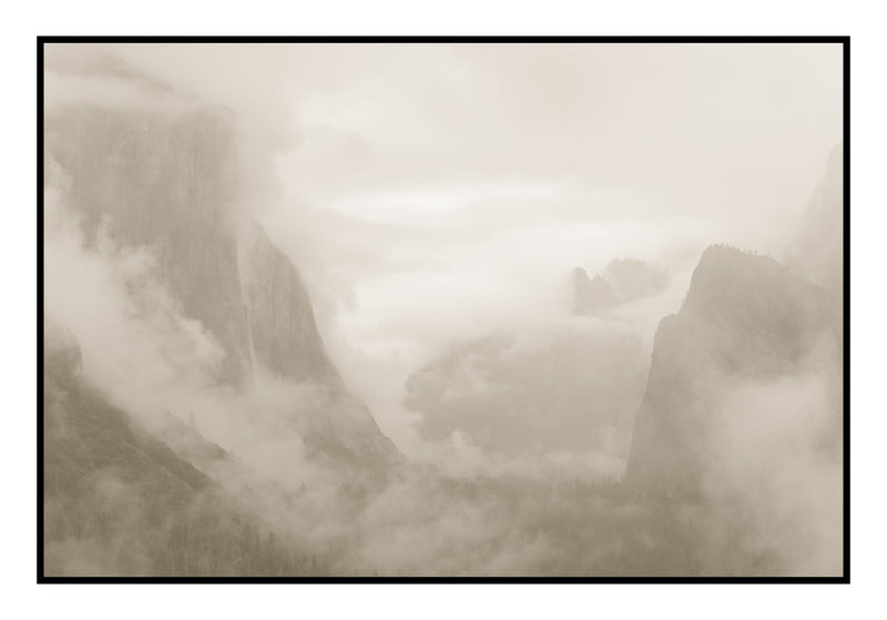 Gathering Winter Storm, Yosemite, 2022 Shop_RepArtist Kerik Kouklis 8x12" 