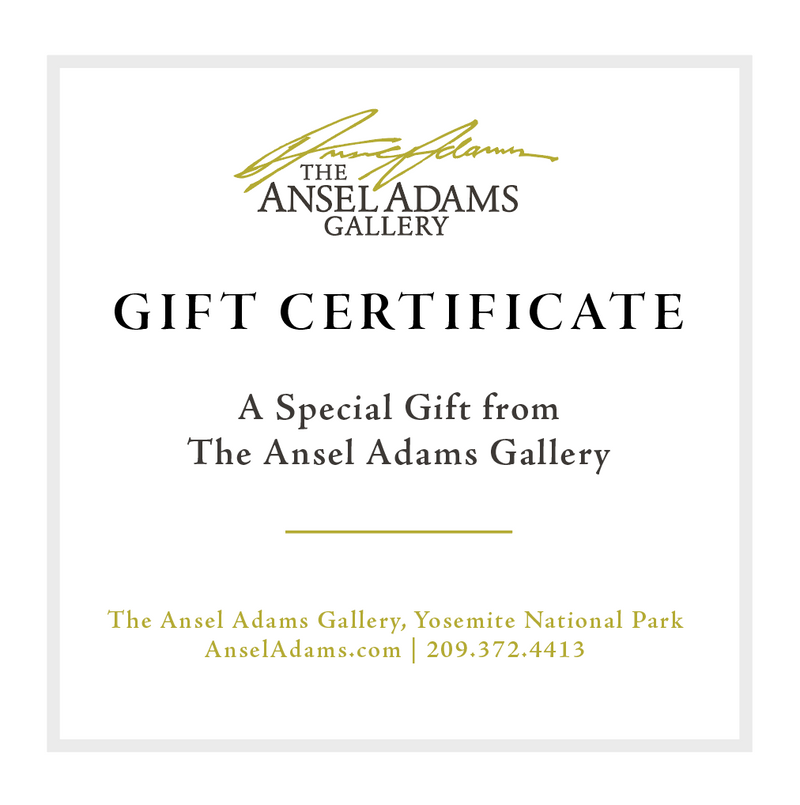 Ansel Adams Gallery Gift Card Gift Cards Ansel Adams Gallery 