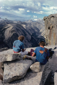 Peter Croft and John Bacharach reflect after completing the first inaday of El Capitan and Half Dome, 1985 <b>CONTEMPORARY ART</b> Yosemite Climbing 