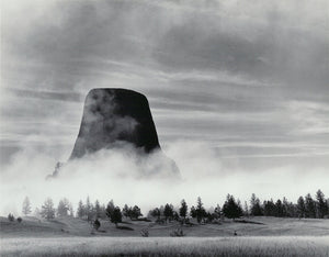 Rising Fog - Devil's Tower, WY 1988 Shop Bob Kolbrener 