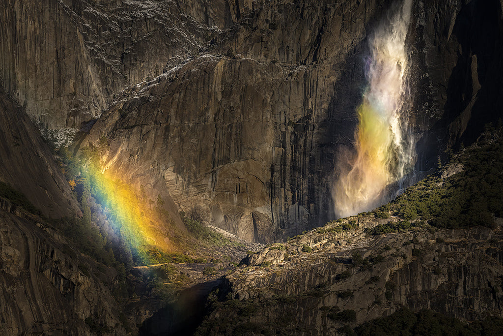 Tandem Rainbows, Upper Yosemite Fall Shop charlotte gibb 