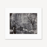 Merced River, Cliffs, Autumn Shop_Repro_MR Ansel Adams Gallery Unframed 8x10" No Color