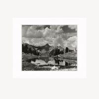 Mt. Clarence King & Pool AAE_Modern Replica Ansel Adams Gallery Unframed 8x10" No Color