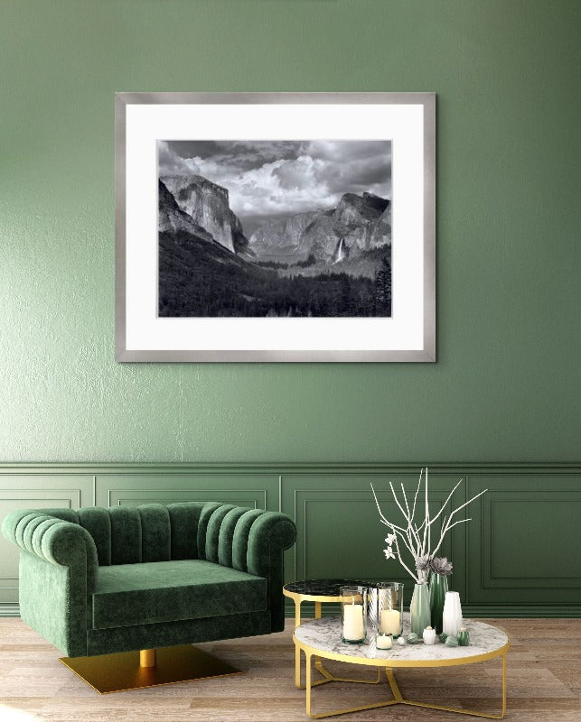 Yosemite Valley, Thunderstorm - Large Ansel Adams Exclusives Ansel Adams Gallery 42x56" 